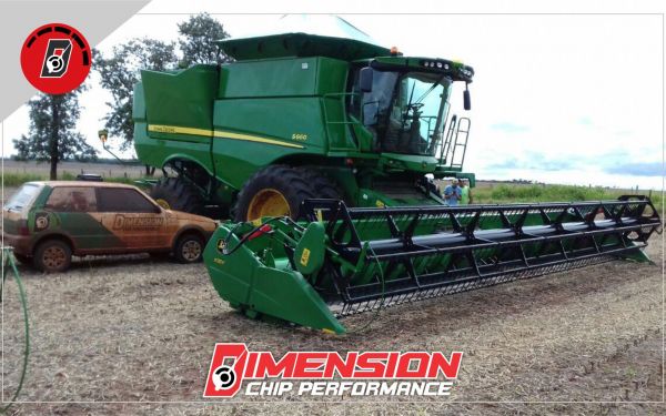 Reprogramación de Cosechadora John Deere S660